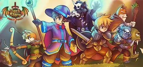 Steam store artwork for DarkStory Online.