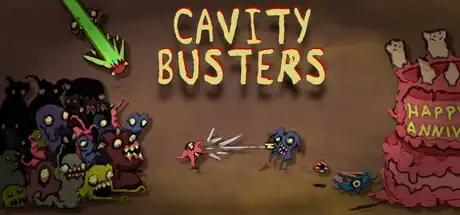 Steam store artwork for Cavity Busters.