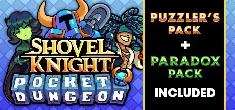 Steam store artwork for Shovel Knight Pocket Dungeon.
