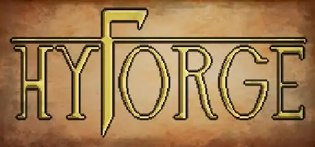 Steam store artwork for Hyforge.