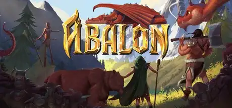 Steam store artwork for Abalon: Roguelike Tactics CCG.
