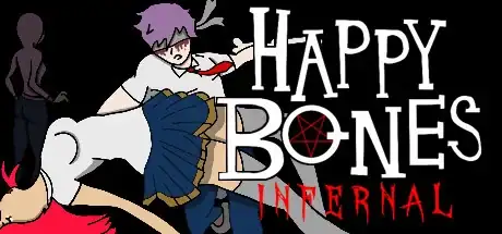 Steam store artwork for Happy Bones Infernal.