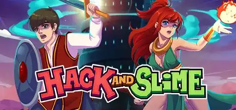 Steam store artwork for Hack and Slime.
