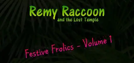 Steam store artwork for Remy Raccoon and the Lost Temple - Festive Frolics (Volume 1).