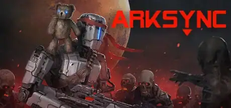 Steam store artwork for Arksync.