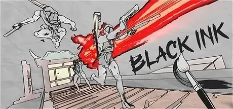 Steam store artwork for Black Ink.