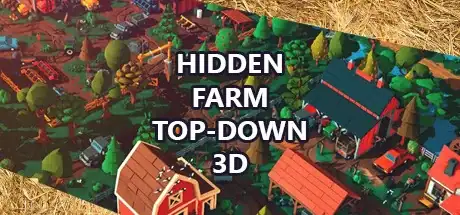 Steam store artwork for Hidden Farm Top-Down 3D.