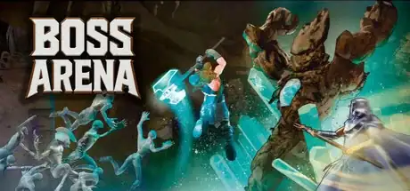 Steam store artwork for BOSS ARENA: The Goldilock One Trials.