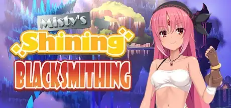 Steam store artwork for Misty's Shining Blacksmithing.
