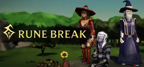Steam store artwork for Rune Break.
