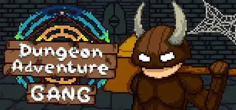 Steam store artwork for Dungeon Adventure Gang.