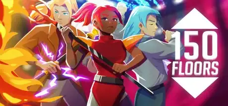 Steam store artwork for 150 Floors.
