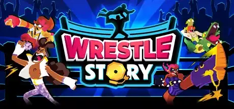 Steam store artwork for Wrestle Story.