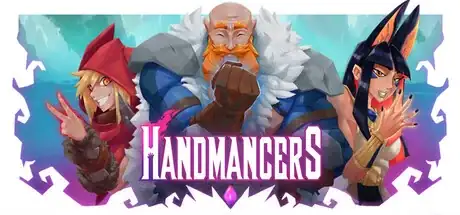 Steam store artwork for Handmancers.