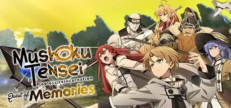 Steam store artwork for Mushoku Tensei: Jobless Reincarnation Quest of Memories.