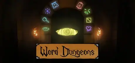 Steam store artwork for Word Dungeons.