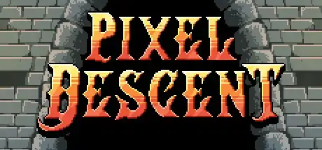 Steam store artwork for Pixel Descent.