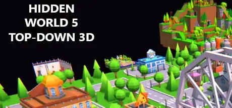 Steam store artwork for Hidden World 5 Top-Down 3D.