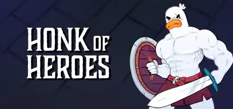 Steam store artwork for Honk of Heroes.