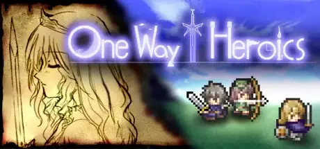 Steam store artwork for One Way Heroics.