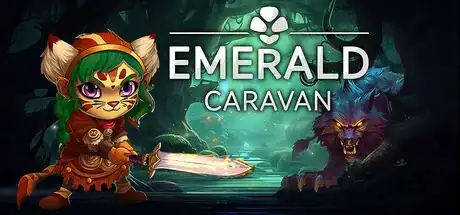 Steam store artwork for Emerald Caravan.