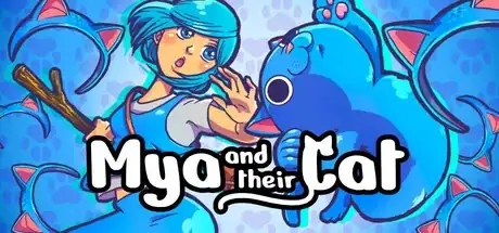 Steam store artwork for Mya and their Cat.