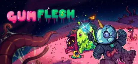 Steam store artwork for Gum Flesh.