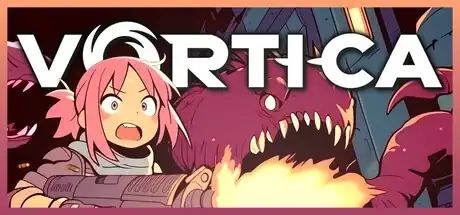 Steam store artwork for Vortica.