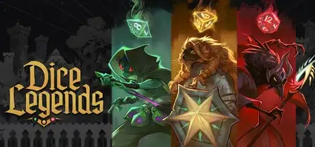 Steam store artwork for Dice Legends.