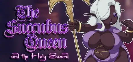 Steam store artwork for The Succubus Queen and the Holy Sword.