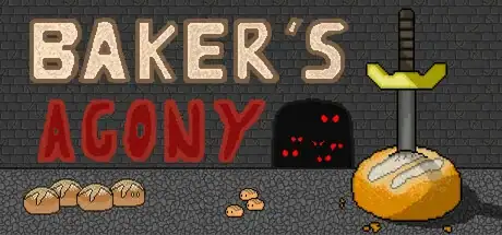 Steam store artwork for Baker's Agony.
