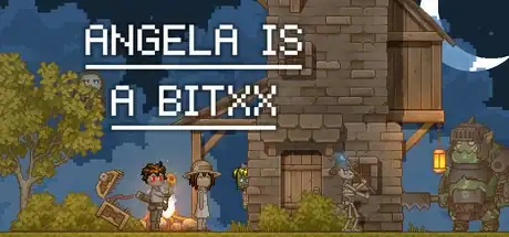 Steam store artwork for Angela Is A Bitxx.