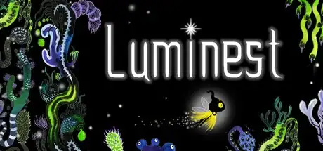 Steam store artwork for Luminest.