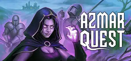Steam store artwork for Azmar Quest - Text Based RPG.