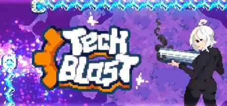 Steam store artwork for Tech Blast.