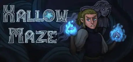Steam store artwork for Hallow Maze.