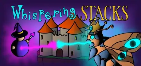 Steam store artwork for Whispering Stacks.