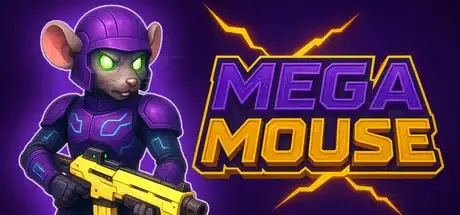 Steam store artwork for Mega Mouse.