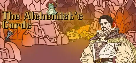 Steam store artwork for The Alchemist's Cards.