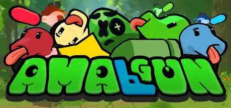 Steam store artwork for Amalgun.