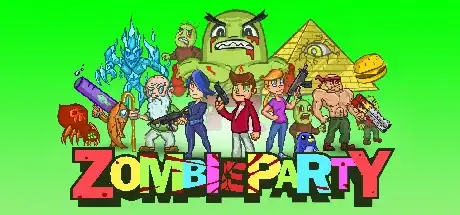 Steam store artwork for Zombie Party.
