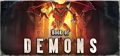 Steam store artwork for Book of Demons.
