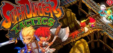 Steam store artwork for Super Dungeon Tactics.