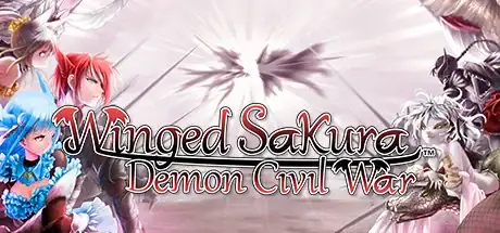 Steam store artwork for Winged Sakura: Demon Civil War.