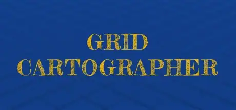 Steam store artwork for Grid Cartographer.