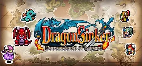 Steam store artwork for Dragon Sinker.